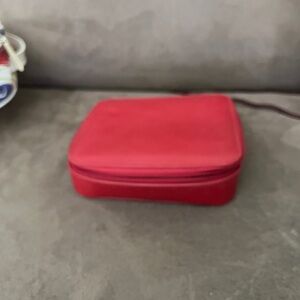 Red Square Zip Pouch